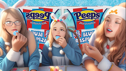 Blue Raspberry Icee Peeps review