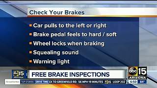 Free brake inspections in the Valley