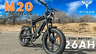 ENGWE M20 Moped Style EBIKE Review - Pros & Cons