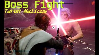 Star Wars Jedi Fallen Order - Taron Malicos Boss Fight