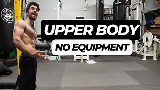 20 MINUTE COMPLETE UPPER BODY Strength Workout (No Equipment)
