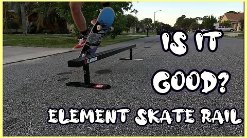 I Bought The Element Skate Rail! Is It Worth It!? Unboxing and Review