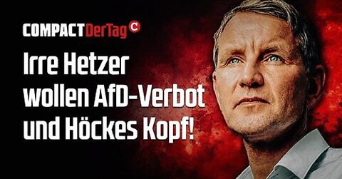 Irre Hetzer wollen AfD-Verbot und Höckes Kopf!💥
