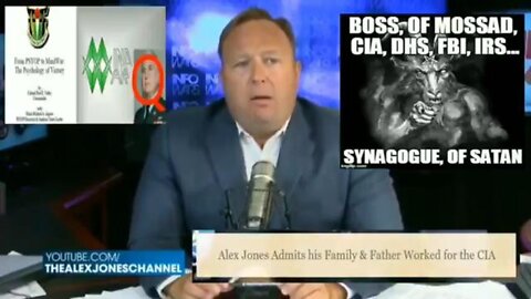 INFOWARS ALEX JONES NOT CALLING OUT THE SYNAGOGUE OF SATAN SINCE 1999 - GATEKEEPER FOR YOUR MIND