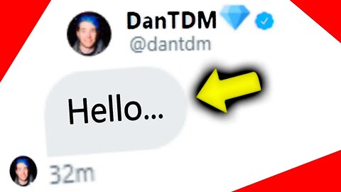 DanTDM Messaged Me Prank (Roblox)