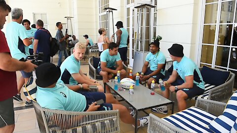 SOUTH AFRICA - Cape Town - SA Sevens Players Blitzbokke(videos) (Gg2)