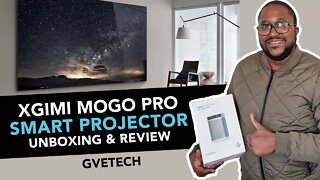 Xgimi Mogo Pro Smart Portable Projector Unboxing and Review