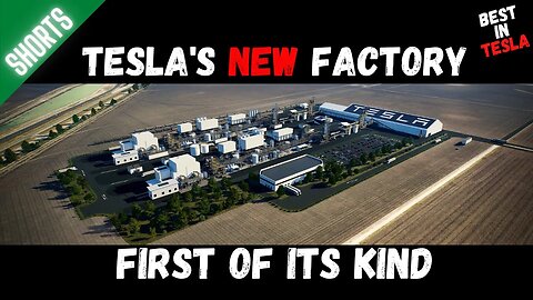 The "Money-printer" - Tesla's NEW factory - First of its kind in North America