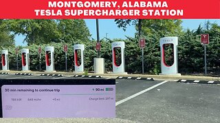 Montgomery, Alabama Tesla Superchargers Review!