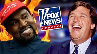 Kanye West BLASTS Hollywood Over Trump Hate on Tucker Carlson - Even Calls Out Kim Kardashian!