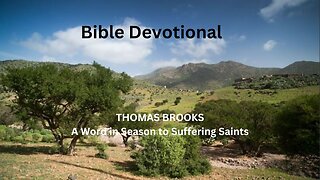 A Word in Season to Suffering Saints
