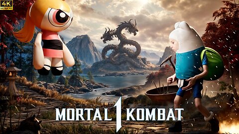 Blossom vs Finn Super Fight Mortal Kombat 1