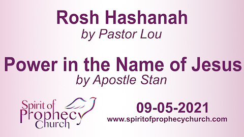 Spirit of Prophecy Church - Sunday Service 09/05/2021