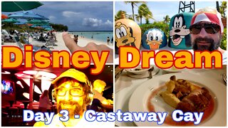 Disney Dream | Day 3 | Castaway Cay | Royal Palace