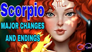 Scorpio POWERFUL LIFE CHANGE ENDING LEADS TO NEW BEGINNING Psychic Tarot Oracle Card Prediction Read