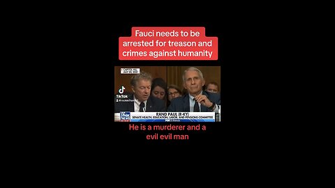 Rand Paul VS Fauci