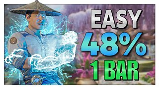 Mortal Kombat 1 - Raiden 48% Combo Tutorial (VERY EASY!)