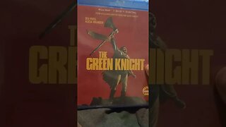the green knight blu ray and DVD + digital unboxing
