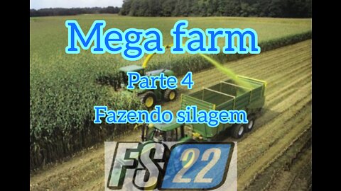 MEGA fazenda, farming simulator 2022, TIMELAPSE, parte 4