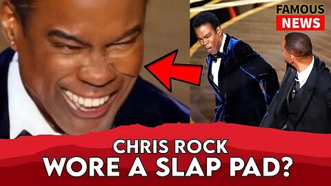 Chris Rock Was Wearing A Prosthetic Face Pad in 8K | FAMOUS NEWS