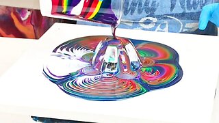 RAINBOW Triple Bottle Bottom Pour