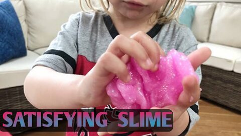 Satisfying slime at home