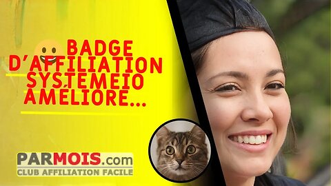 😀 Badge d'affiliation SystemeIO amélioré...