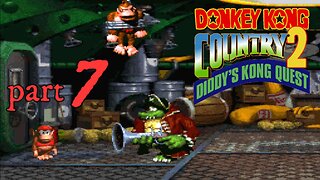 Donkey Kong Country 2: Diddy's Kong-Quest 102% - Part 7: The Flying Krock (and Credits)