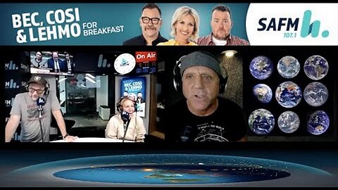 [DITRH] Bec, Cosi & Lehmo - SA FM Australia Morning Show w Flat Earth Dave [Mar 8, 2022]