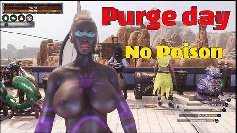 Conan Exiles, Purge, no poison arrows, busty, boobs