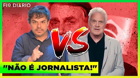 PEDRO BIAL IRONIZA BOLSONARO E É CRITICADO POR ADRILLES JORGE AO VIVO