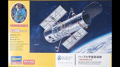 1/200 Hasegawa Hubble Review/Preview