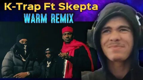 The FLOW🥶K-Trap Ft Skepta - Warm Remix (REACTION)