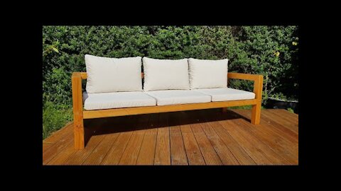 Modern Outdoor Sofa (DIY)