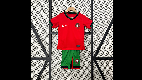 👉🏻⚽️2024 Portugal Home Kid Kits