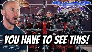 Dragonforce Through The Fire And Flames Aquiles Priester FIRST TIME HEARING