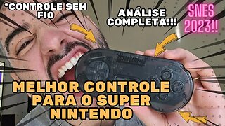 Controle 8bit para Super Nintendo: A Combinação Perfeita de Estilo e Desempenho!