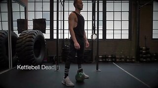 Kettlebell Deadlift Exercise Tutorial