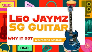 Leo Jaymz 39 Inch Double Cut Solid Body Electric Guitar Review