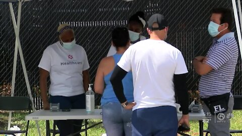 Mobile vaccination site targets underserved communities
