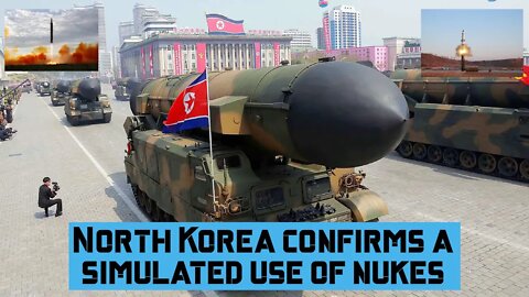 North Korea confirms a simulated use of nukes #nuclear #nuclearweapon #northkorea