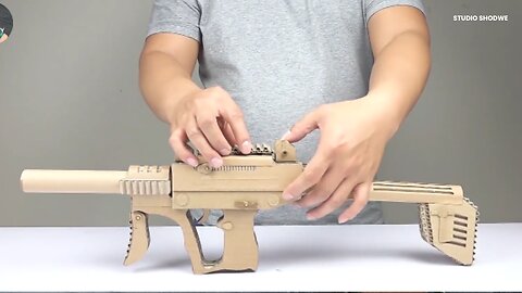 How to make SKR-L pubg Gun from card board at home // pubg gun craft at home