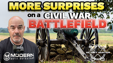 More surprises on a Civil War Battlefield. New discovery while Metal Detecting