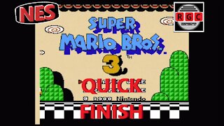 Super Mario Bros. 3 - Quick Finish - Retro Game Clipping