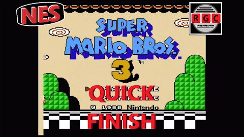 Super Mario Bros. 3 - Quick Finish - Retro Game Clipping