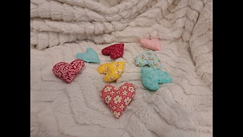 Fabric Mini Heart | Pocket Hug | Sewing