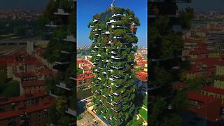 Olha que incrível essa floresta vertical do arquiteto stefanoboeriarchitetti #sustentabilidade