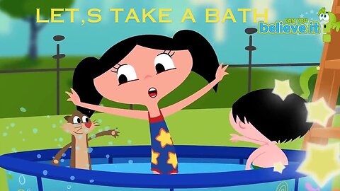 Bath Song | Take a Bath | Let's Play Together Song | Healthy Habits w Kids Song & Nursery Rhymes