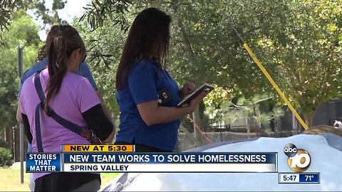 New Homeless Assistance Resource Team led by Sheriff's Dept. building trust in encampments