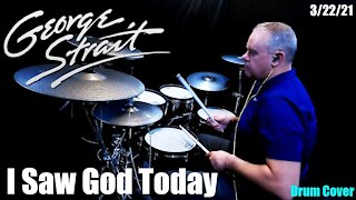 George Strait - I Saw God Today - (Drumless Cover) #GeorgeStrait